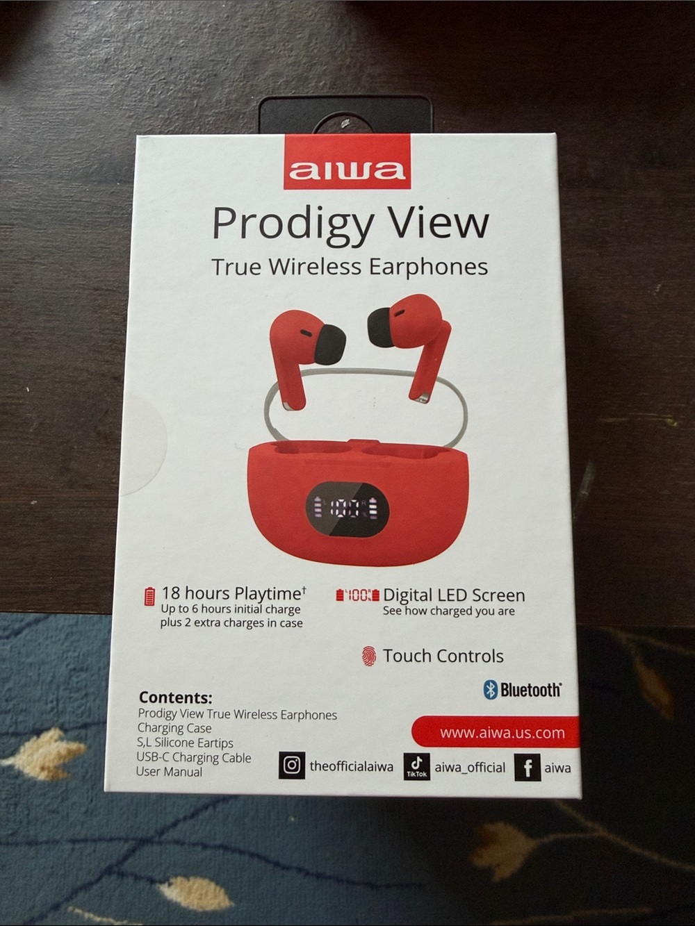 Prodigy View True Wireless
Earphones - Red